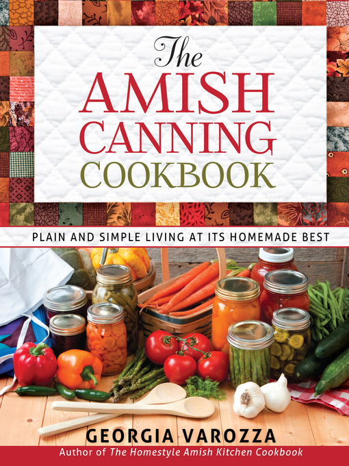 Cover image for The Amish Canning Cookbook